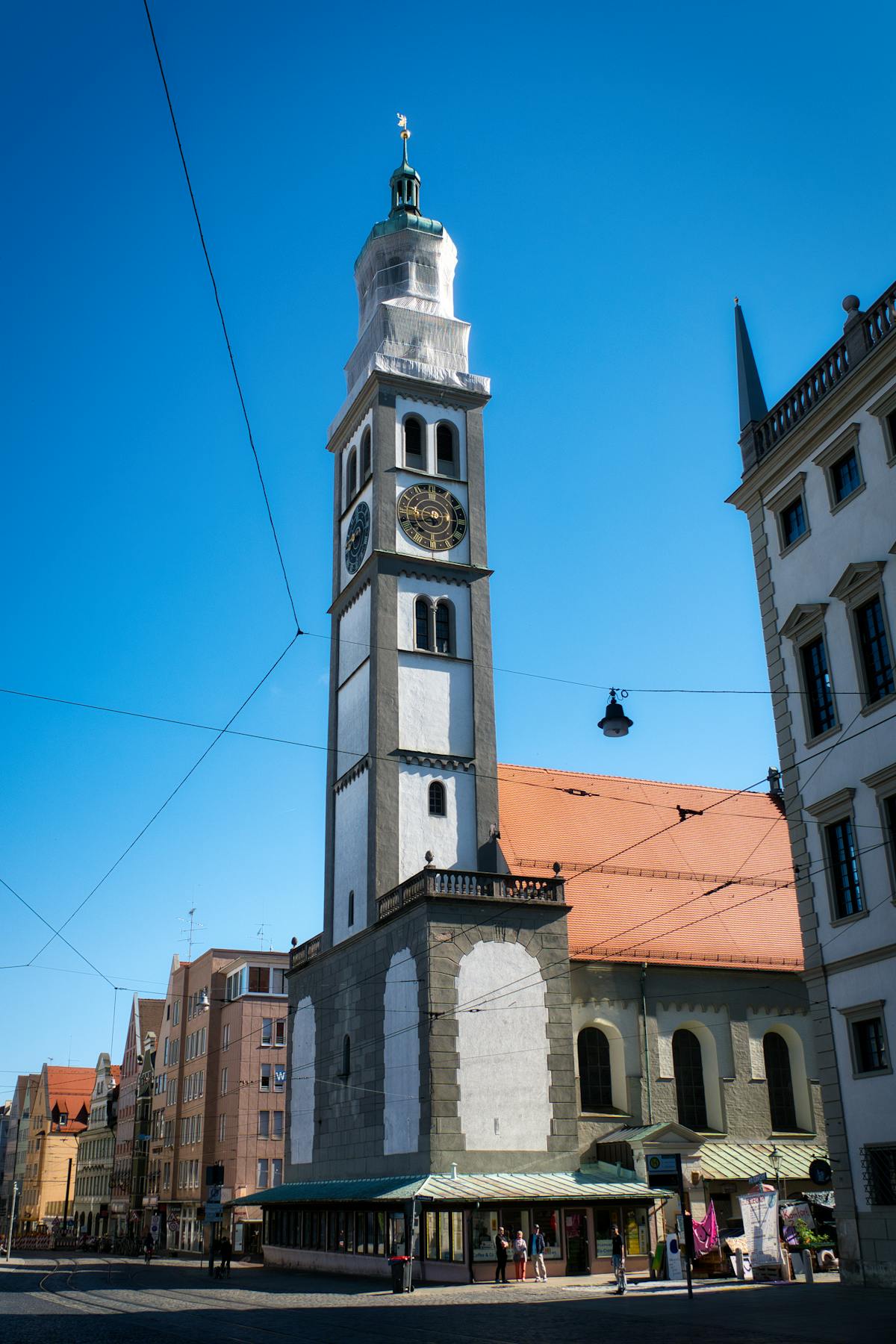 Perlachturm - Augsburg Cityscape